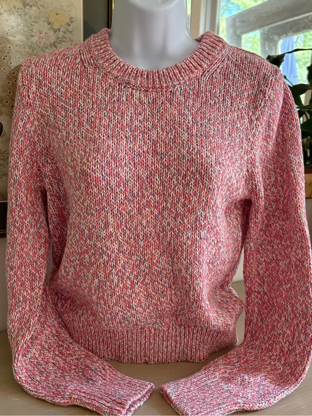J.Crew Factory marled crewneck sweater